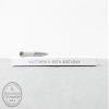 Birthday Party Guest Book, Personalized Birthday Guestbook, 50th Birthday Party Photo Album, Clean Design, 40th 60th 70th Birthday Gift - White Silver (10x8) view 4