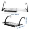 ABOOFAN Retractable Stainless Steel Clothes Drying Rack Multi Purpose Hanger for Balcony Window Rustproof Design for Year Round Use for Drying Clothes Shoes and Accessories view 2