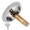 LIGHTAOTAO Bathtub Drain Stopper Cover Rotatable Tub Plug with Silicone Seal for Fast Water Draining Block Design Easy Installation Cleaning Copper Plastic Material view 1