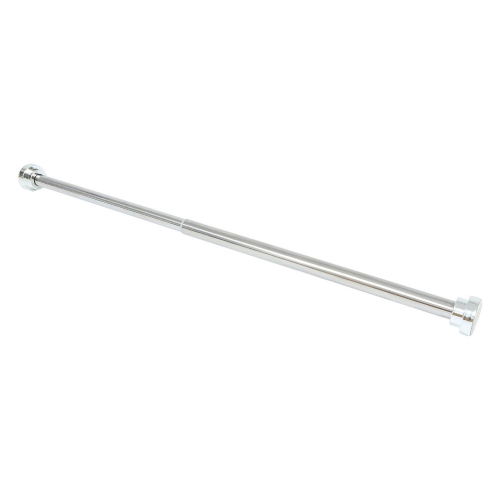 ABOOFAN 1Pc Stainless Steel Telescopic Curtain Rod Punch Detachable Design for Easy Installation Closet Rod for Home and Bathroom Use