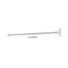 ABOOFAN 1Pc Stainless Steel Telescopic Curtain Rod Punch Detachable Design for Easy Installation Closet Rod for Home and Bathroom Use view 2