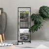 ERoomQ Iron Magazine Racks Pamphlet Displays Portable Magazine Flyers Literature Booth Catalogs Reference Exhibit Displays view 2