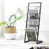 ERoomQ Iron Magazine Racks Pamphlet Displays Portable Magazine Flyers Literature Booth Catalogs Reference Exhibit Displays view 3