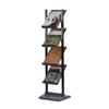 ERoomQ Floor Newspaper Rack Floor Newspaper Rack 4 Layers-A4 Magazine Rack Brochure Vertical Multi-Layer Information Rack Display Rack Floor-Standing Magazine Rack view 1