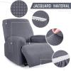 88JUNYh Recliner Chair Covers 1 Seat Spandex Jacquard Recliner Sofa Slipcover Stretch Couch Cover with Elastic Bottom Design(Beige) view 2