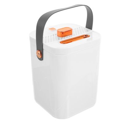 PRETYZOOM Large Capacity USB Humidifier for Bedroom Portable Small Nightstand Humidifier with LED Night Light Quiet Operation for Office and Home Use