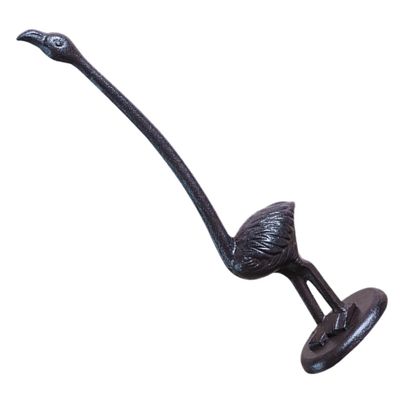 PRETYZOOM Stand for Paper Towel Flamingo Shape Roll Holder Kitchen Decor Rustic Towel Rack