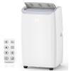 Portable Air Conditioners 14000 BTU, Remote Control AC with 24H Timer, Low Noise Energy Saving Cooling Unit for Bedroom, Office, Small Spaces 750 Sq. Ft, White view 1