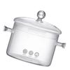 ABOOFAN Glass Stew Pot Handles 2.5L Cooking Pot for Instant Noodles Soups and Steaming Sturdy Kitchenware for Home Cooking view 1