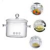 ABOOFAN Glass Stew Pot Handles 2.5L Cooking Pot for Instant Noodles Soups and Steaming Sturdy Kitchenware for Home Cooking view 4
