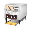 300 Slices/Hour Commercial Conveyor Toaster, 2200W Stainless Steel Heavy Duty Industrial Toasters w/Three-ring Heating Tubes, Countertop Electric Restaurant Equipment for Home Restaurants Bakery Use view 1