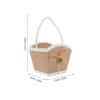 INOOMP Rustic Petal Holder for Weddings Comfortable Ergonomic Design for Easy Carrying Elegant Decor for Outdoor Events and Celebrations view 2