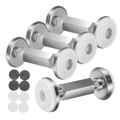 4pcs Adjustable Bed Frame Stabilizer Headboard Bumper for Wall Protection Shake Tool for Bed Gap Easy Installation Bedside Stoppers Versatile Furniture Fixer