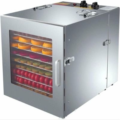 Stainless steel food dehydrator 10 layers, fruit dehydrator