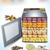 Stainless steel food dehydrator 10 layers, fruit dehydrator view 2