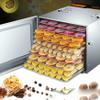 Stainless steel food dehydrator 10 layers, fruit dehydrator view 4