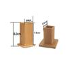MDHCOP Toothpick jar Portable Toothpick Holder Wood Wooden Toothpick Box Container Tooth Pick Dispenser Toothpicks Case view 2