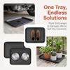 VOSAREA Plastic Boot Tray, 2 Pack Waterproof Shoe Tray Mat view 4
