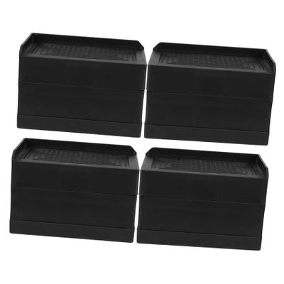 ANDRESLAD 4pcs Heavy Duty Furniture Height Extenders for Tables and Fridges