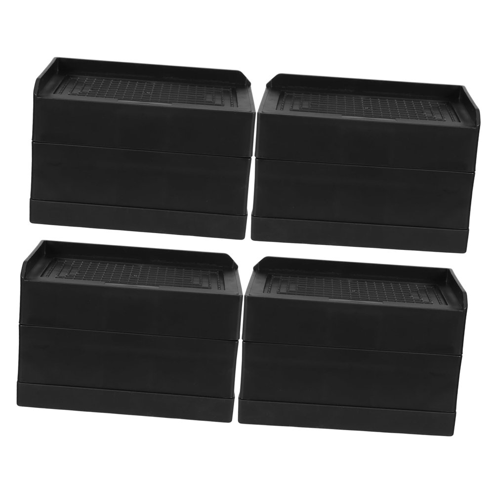 ANDRESLAD 4pcs Heavy Duty Furniture Height Extenders for Tables and Fridges