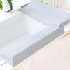 HRYUBTC Sink Edge Protector Protection Cover Draining Mat Baffle for Steel Granite Countertops Blue Gray(Blue Gray) view 3