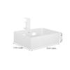 Hidden Shelf Storage Basket Metal Organizer with Handles for Kitchen view 2