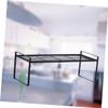 ABOOFAN Kitchen Wrought Iron Layered Storage Rack Black Pot Seasoning Shelf Organizer User Friendly Design for Home Kitchen Restaurant Stylish Easy to Move Store view 3
