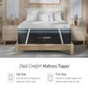 Helix Dual Comfort Mattress Topper with GlacioTex - Queen view 2