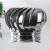 Chimney Caps, Galvanized Turbines, Rotating Ventilation Pipe, 304 Stainless Steel, Wind Rotation, No Noise, Flexible and Durable for Villa Roof Exhaust view 1
