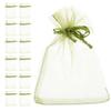 SUPVOX Fruit Protection Bags Mesh Organza Olive Green 50 Pieces view 1