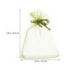 SUPVOX Fruit Protection Bags Mesh Organza Olive Green 50 Pieces view 2