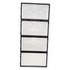 OUNONA 4Pcs Thickened Transparent Plastic Shoe Storage Boxes Multifunctional Sundry Organizers for Home Bedroom and Shoe Store Use and Stackable Design view 1