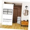 OUNONA 4Pcs Thickened Transparent Plastic Shoe Storage Boxes Multifunctional Sundry Organizers for Home Bedroom and Shoe Store Use and Stackable Design view 3