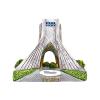 The Azadi Tower Tehran Iran Tourism Tourist Travel Gift Souvenir 3D Resin Decorative Refrigerator Fridge Magnet Sticker Craft Home Kitchen Decoration view 1