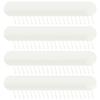100Pcs Sublimation Fans Blank, Clear Plastic Hand Fan, Removable DIY Crafts Decorative Folding Fans view 3