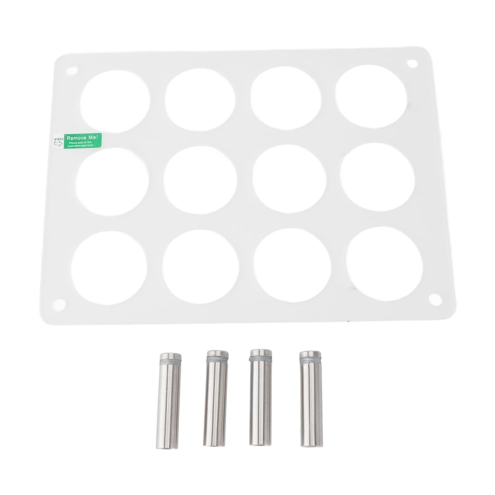 Coffee Pods Tray Drawer Insert Storage Flat Countertop Coffee Pod Drawer Organizer Holder for 12pcs Acrylic Kitchen Office
