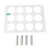 Coffee Pods Tray Drawer Insert Storage Flat Countertop Coffee Pod Drawer Organizer Holder for 12pcs Acrylic Kitchen Office view 1
