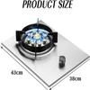 Gas Stove,The Firepower Is 7.0kw,Commercial Gas Stock Pot Range,Home Kitchen with Flameout Protection,Ideal for Kitchens,Apartments(LPG) view 2