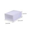 ABOOFAN 4pcs Large Capacity Shoe Boxes Storage Bin Stackable Shoe Bins Window Design Organizer view 2