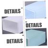 ABOOFAN 4pcs Large Capacity Shoe Boxes Storage Bin Stackable Shoe Bins Window Design Organizer view 4