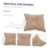 PRETYZOOM 3 pcs Romantic Wedding Ring Cushion Soft Ring Holder for Weddings Engagements Anniversaries Elegant Design to Decorate view 4