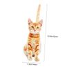 JECOMPRIS Iron Cat Shape Paper Rack Roll Paper Storage Holder Kitchen Tissue Stand view 2