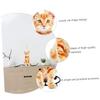JECOMPRIS Iron Cat Shape Paper Rack Roll Paper Storage Holder Kitchen Tissue Stand view 4