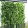 Patio Artificial Bamboo Plants Trees Privacy Fence Outdoor Indoor 3' 4' 5' 6' 6.5' ft Tall, Greenery Wall DIY Decor Fake Bamboo Silk Faux Tree with Leaves for Garden Screen Backyard Fencing(20 Bamboo, view 2