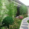 Patio Artificial Bamboo Plants Trees Privacy Fence Outdoor Indoor 3' 4' 5' 6' 6.5' ft Tall, Greenery Wall DIY Decor Fake Bamboo Silk Faux Tree with Leaves for Garden Screen Backyard Fencing(20 Bamboo, view 3