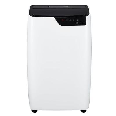 12000 BTU Portable Air Conditioners, Portable AC for Rooms Up to 550 Sq.Ft. 3-In-1 Portable AC with Quick Cooling, Dehumidifying, 3-Speed Fan, 24H Timer, Remote, Ultra-Quiet, White and Black