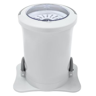 INPAITOO 12L/3.17 Gal Manual Dehydrator, Mini Manual Dehydrator Washing Machine, Portable Foot Pedal Washing Machine Lightweight Draw Cord Spin Dryer for Camping Business Trips Apartments
