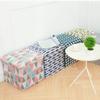 HGIYA Footstool Floding Pouf,Cube with Storage,Portable Cotton Linen,for Living Room view 2