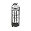TYUHDUYUR Rectangular Iron Umbrella Stand with Drip Tray, Freestanding Vintage Umbrella Holder, Entrance Umbrella Holder Organizer view 1
