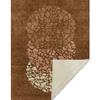 Addison Rugs ASB643 Paprika 50" x 70" Oversized Sherpa Throw Blanket, Machine Washable view 2